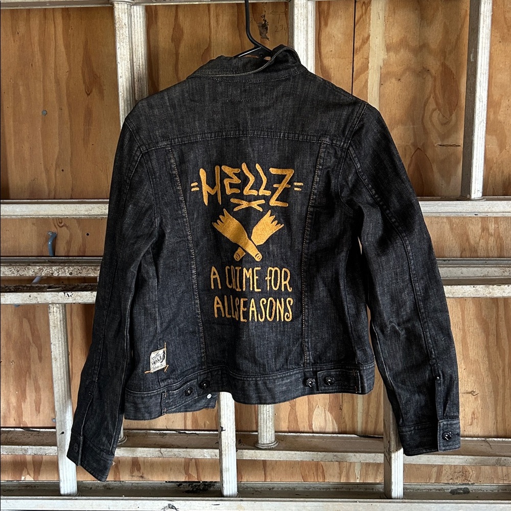 Hellz Bellz Black Denim Jacket